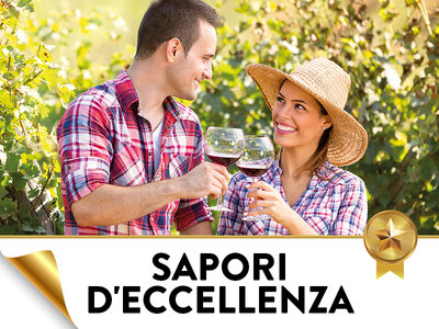 Cofanetto regalo Magia ed enologia: raffinate degustazioni di vino per 2