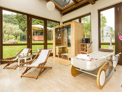 Cofanetto regalo Parentesi relax e gusto: accesso Spa di coppia con aperitivo tipico umbro