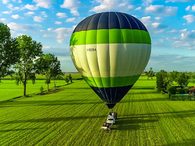 Cofanetto Volo in mongolfiera sul Cremasco al mattino con colazione tipica per 2