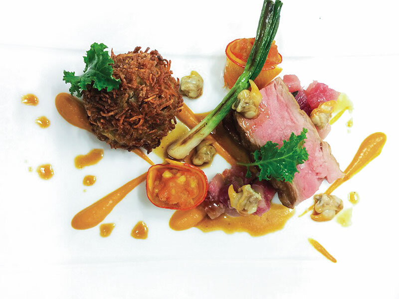 Déjeuner gastronomique 4 plats de cuisine française à Bordeaux