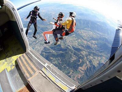 Saut en parachute exceptionnel près de Gap