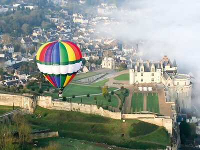 Coffret cadeau Vol en montgolfière à Amboise avec visite d’une cave et dégustation de vin