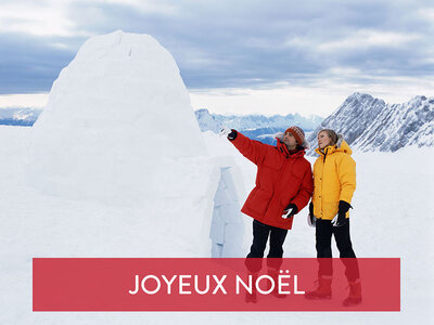 Coffret cadeau Joyeux Noël ! 1 activité de plein air passionnante pour ceux qui aiment l'aventure