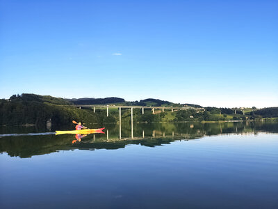 Cofanetto regalo Avventura di 1 giornata in kayak monoposto