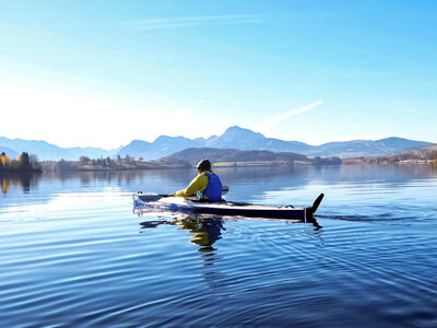 Cofanetto Avventura di 1 giornata in kayak monoposto