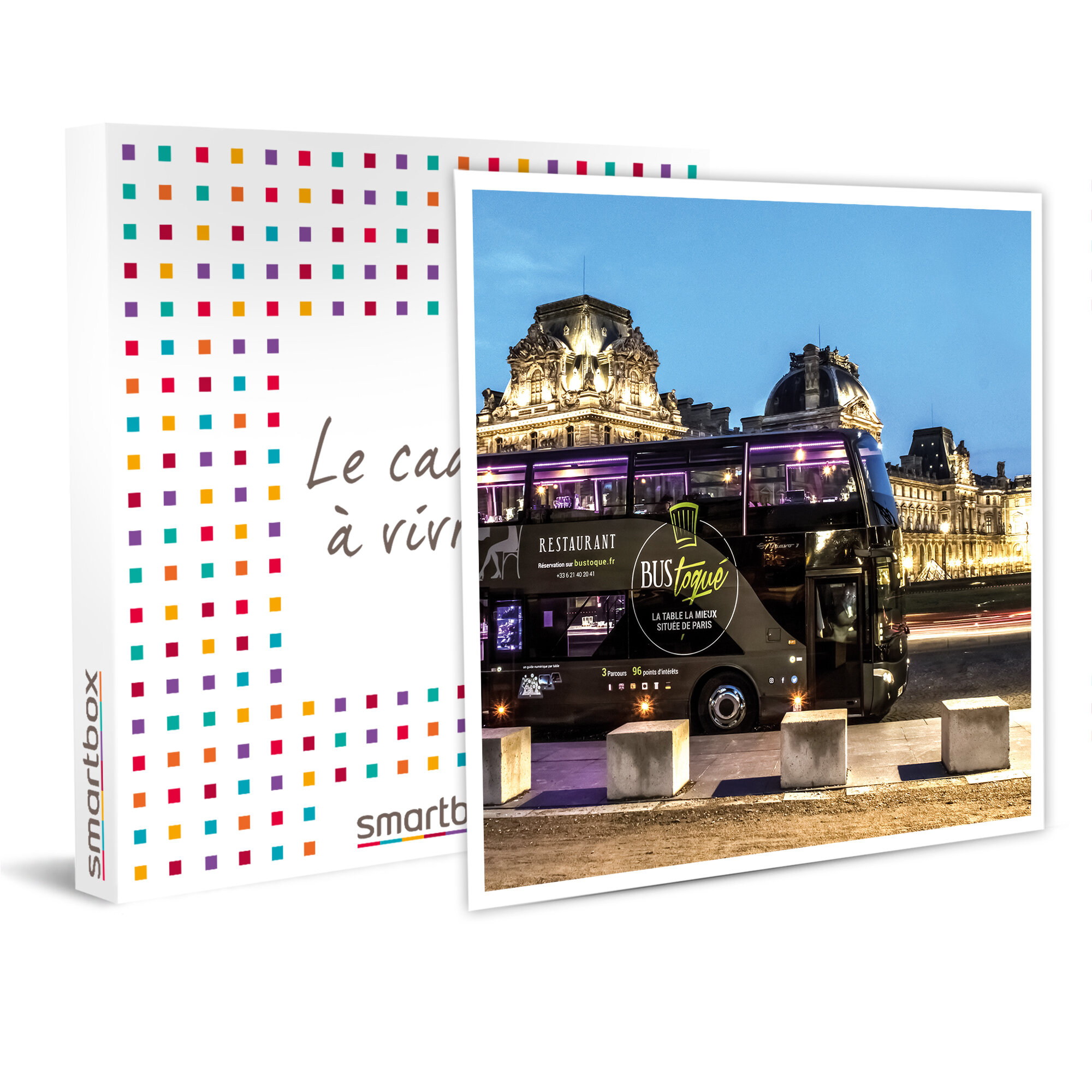 Repas insolite et visite de Paris dans un bus à impériale en 5 plats