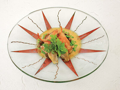 Coffret cadeau Adresses primées : repas 4 plats et vins à l'Auberge du Bon Laboureur à Chenonceaux