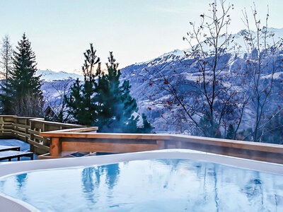 1 Nacht mit Spa und romantischem Abendessen in einem Bikehotel bei Sion