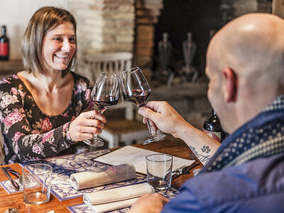 Cofanetto 1 notte da sogno con degustazione di vini e tour della cantina