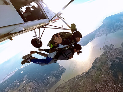 Coffret Saut en parachute avec vidéo ou photos sur le littoral Atlantique