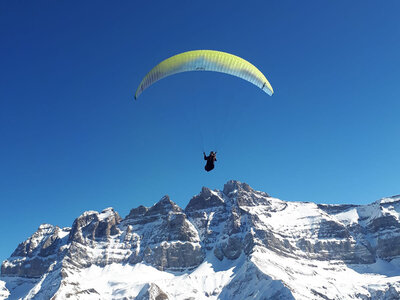 Cofanetto Emozionante corso introduttivo al parapendio di 1 giorno nel Canton Vallese