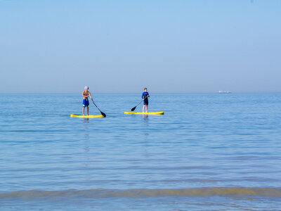 Coffret cadeau Leçon d’1h de stand-up paddle sur la côte belge