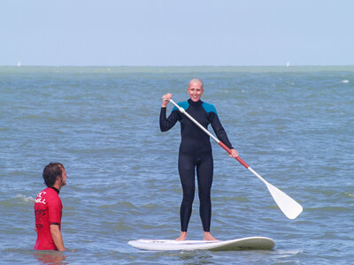 Coffret Leçon d’1h de stand-up paddle sur la côte belge