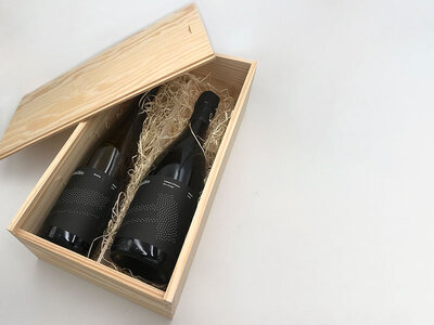 Coffret cadeau Coffret de 2 bouteilles de vin biodynamique et naturel à domicile