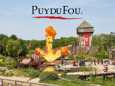 Coffret cadeau Billets Puy du Fou 2025 - 2 jours pour 2 adultes et 2 enfants