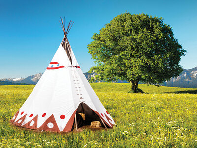 Coffret cadeau Séjour insolite en tipi