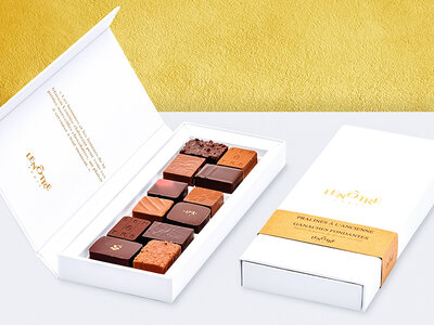 Coffret cadeau 1 assortiment autour de l’univers Confiserie & Chocolat chez Lenôtre