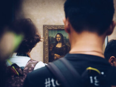 Cofanetto Biglietto per ammirare la Monna Lisa e visita al Museo del Louvre per 2 persone