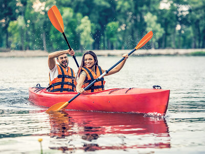 Coffret cadeau Sortie en kayak ou descente en rafting en duo