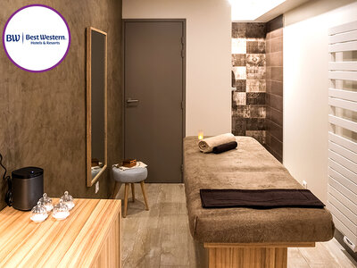 Coffret cadeau Accès au spa de 45 min et massage de 50 min dans un hôtel Best Western 4* près de Nantes