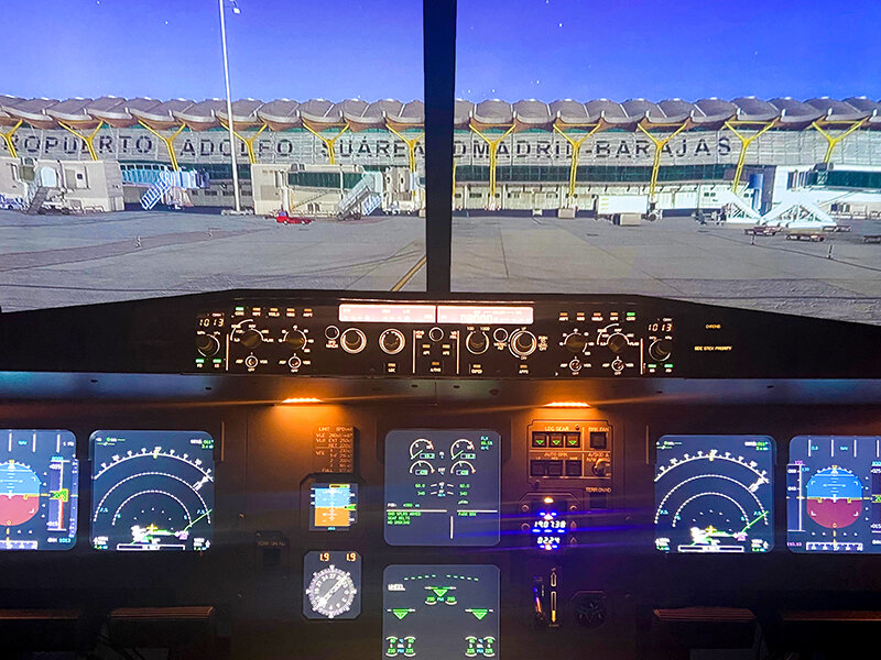 Experiencia en un simulador de vuelo Airbus 320 (2h)