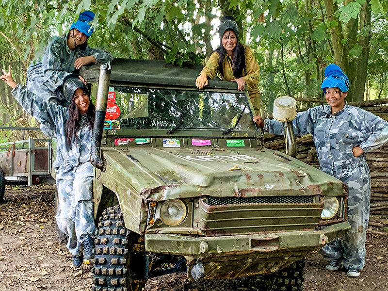 Cadeaubon 2 uur paintballen in Waals-Brabant voor 2