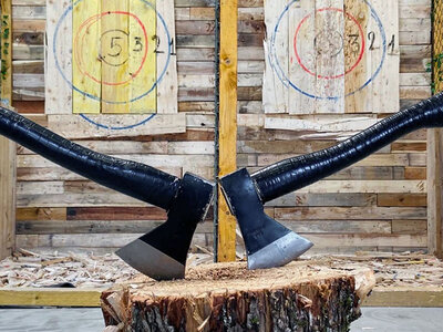 Session de lancer de hache pendant 1h près de Paris