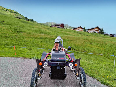 Geschenkbox Swincar im Tandem: 1 Std. 5 Min. Spass und Überraschungen in Les Crosets