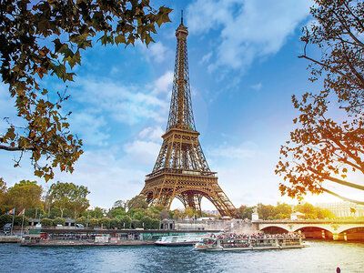 Coffret cadeau Croisière sur la Seine avec 2 jours d'accès au bus Hop On, Hop Off