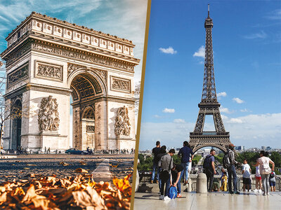 Cofanetto regalo Visita alla Torre Eiffel con accesso al secondo piano e fuga di 2 notti a Parigi