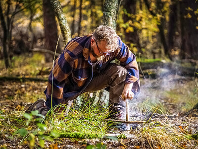 Coffret 3 jours de bushcraft junior avec Outdoorschool