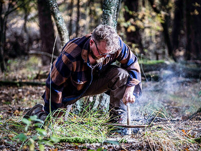 Coffret cadeau 3 jours de bushcraft avec Outdoorschool