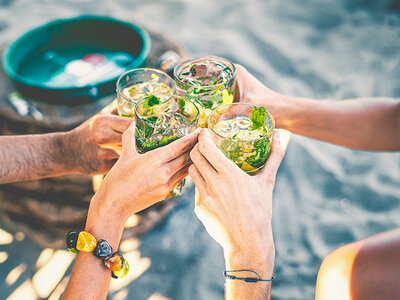 Cofanetto 1 consegna a domicilio di Gin con dispenser professionale