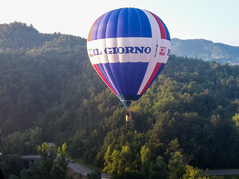 1 volo pomeridiano in mongolfiera per 1 persona in Veneto