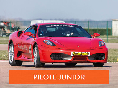 Coffret cadeau Stage pilotage enfant : 3 tours de circuit au volant d'une Ferrari F430