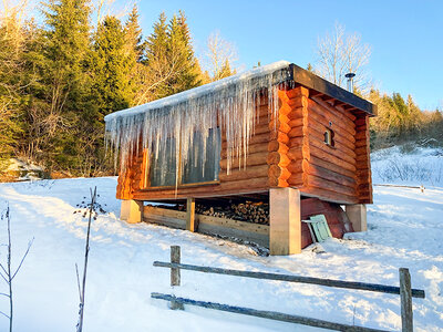 4 jours insolites dans une cabane en bois près de la frontière suisse