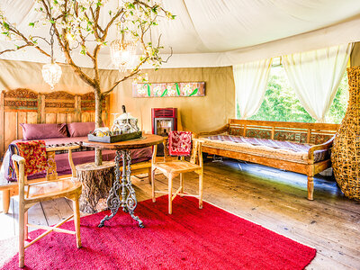 Cofanetto regalo Suggestiva esperienza Glamping di 1 notte in Luxury Tent