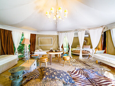 Cofanetto 1 magica notte di Glamping in Suite Luxury Tent