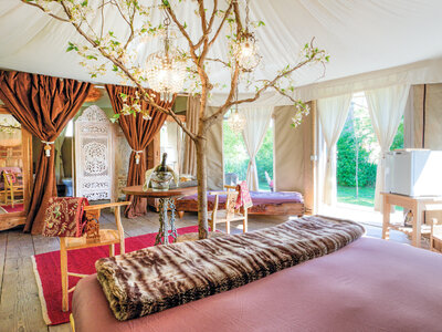 1 magica notte di Glamping in Suite Luxury Tent