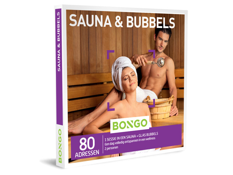 Turbulentie symbool Verst Cadeaubon Sauna & Bubbels - Bongo