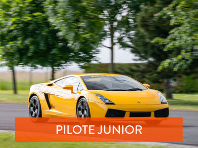 Coffret cadeau Pilotage pour 1 enfant : 2 tours en Clio RS et 2 tours en Lamborghini Gallardo