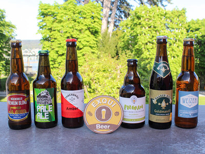 Geschenkbox Alles Bier! 3 Lieferungen von 6 Flaschen der besten lokalen Biere bis an Ihre Haustür