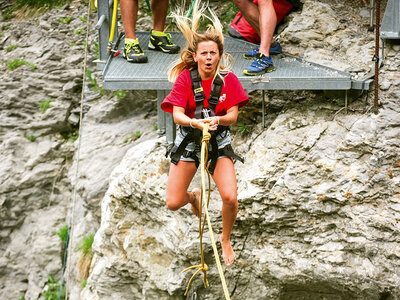 Sprung in die Gletscherschlucht in Grindelwald für 2 Personen