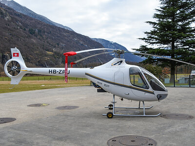 Coffret Vol en hélicoptère Cabri G2 : 40 min d'aventure au départ de Lodrino