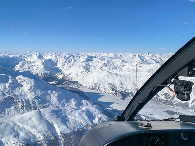 Hubschrauberflug Cabri G2: 40 Min. grosse Emotionen ab Lodrino