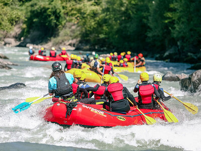 Descente en rafting sur la Lütschine pour 2 aventuriers