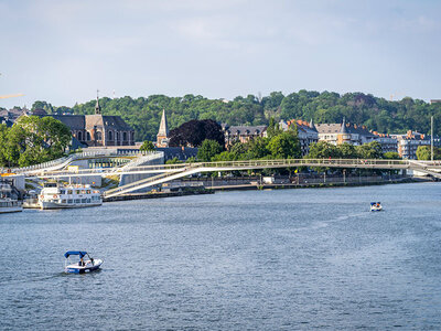 Coffret Promenade en bateau avec vin sur la Meuse pour 7 personnes