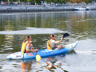 1h de paddle ou canoë-kayak pour 4 personnes sur la Meuse