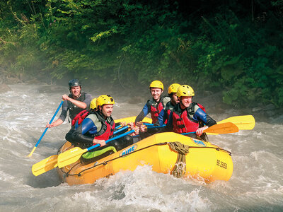 Coffret Aventure palpitante en rafting le long de la rivière Lütschine