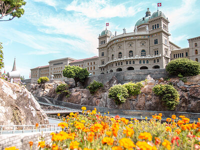 Coffret Sortie au parc Swissminiatur avec snacks et gadgets